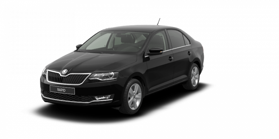 Škoda Rapid, 1,0 TSI 81 kW 6-stup. mech., barva černá