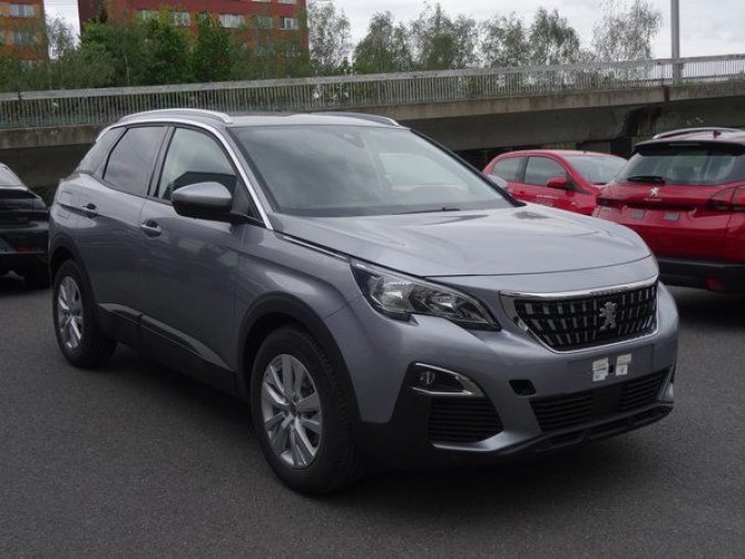 Peugeot 3008, ACTIVE 1.2 PureTech 130k S&S MAN6, barva šedá