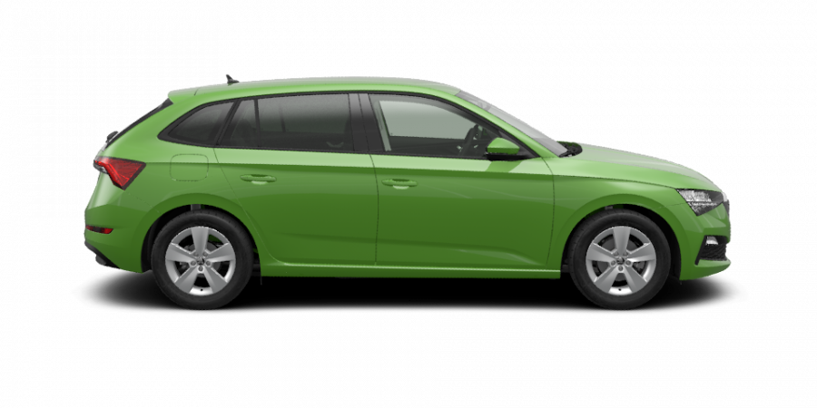 Škoda Scala, 1,0 TSI 85 kW 6-stup. mech., barva zelená