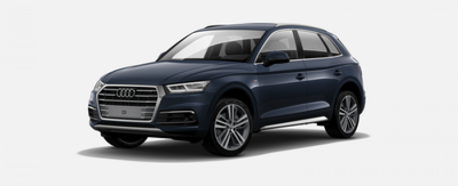 Audi Q5, Sport 40 TDI 140 kW q, barva modrá