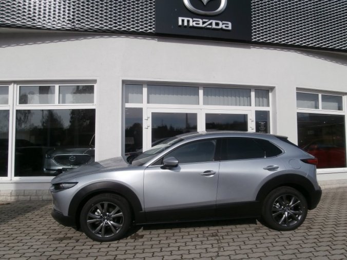 Mazda CX-30, 2,0i X180 PS, barva stříbrná