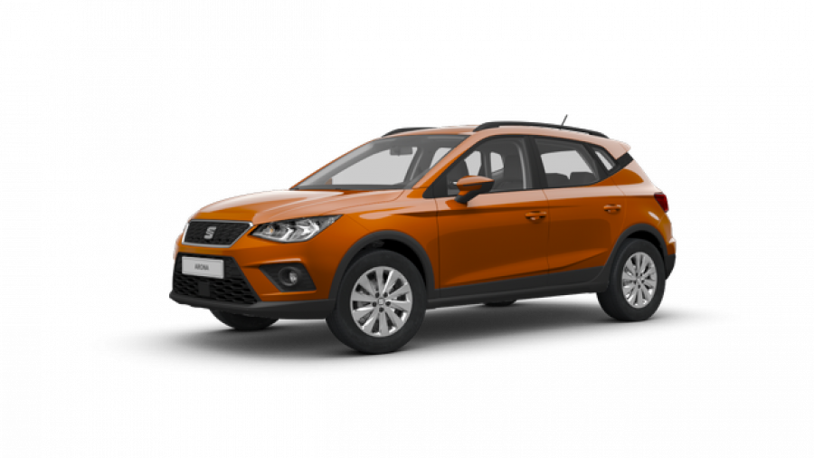 Seat Arona, Style 1.0 TSI 115k DSG, barva oranžová