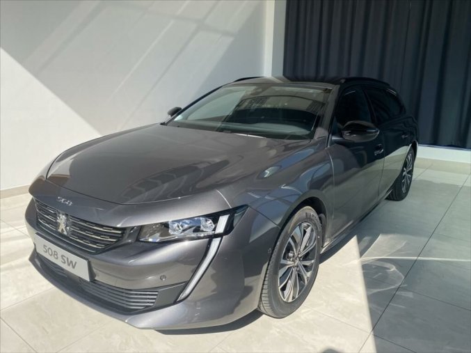 Peugeot 508, ALLURE PACK 130k EAT8, barva šedá