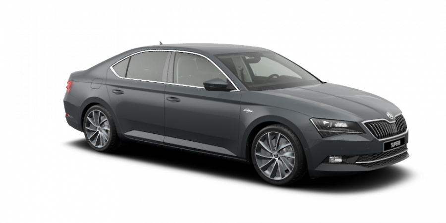 Škoda Superb, 2,0 TDI 140 kW 7-stup. automat. 4x4, barva šedá