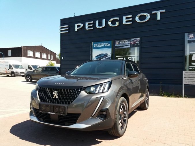 Peugeot 2008, GTline 1.2.PureTech 130k, barva šedá