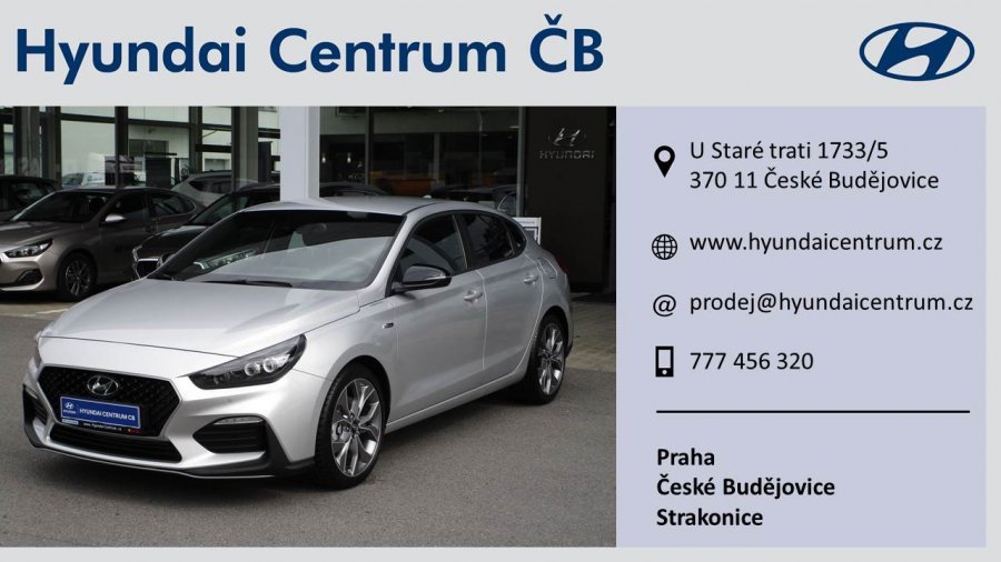 Hyundai i30, 1,4 T-GDI 103 kW (95 NAT) 6 st. man, barva stříbrná