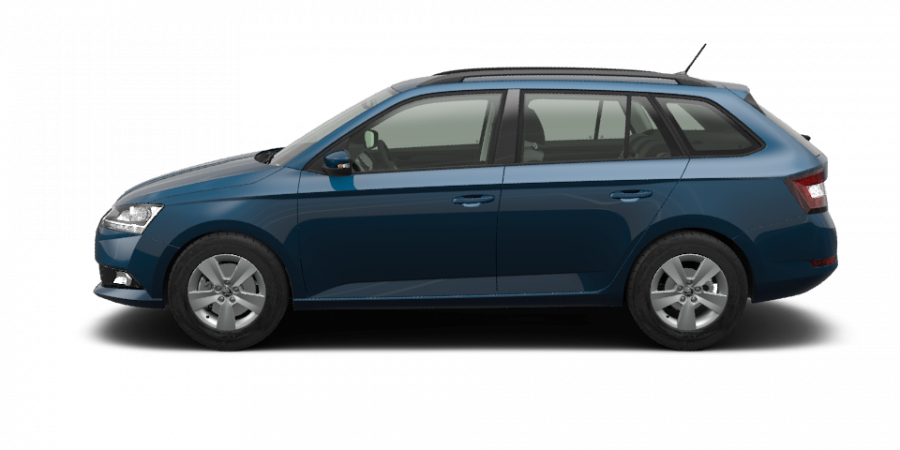 Škoda Fabia, 1,0 TSI 81 kW 6-stup. mech., barva modrá