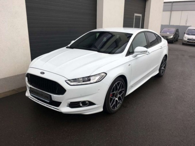 Ford Mondeo, ST-Line, 5dveřová, 2.0 TDCi 132 kW/180 k, 6st. automatická, 4WD, barva bílá