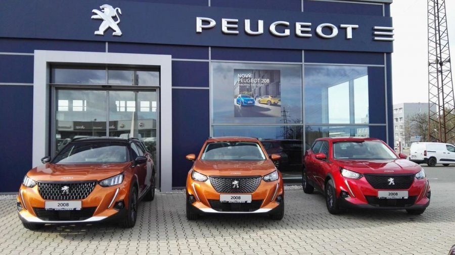 Peugeot 2008, NOVÁ ACTIVE 1.2 130k MAN 6, barva oranžová