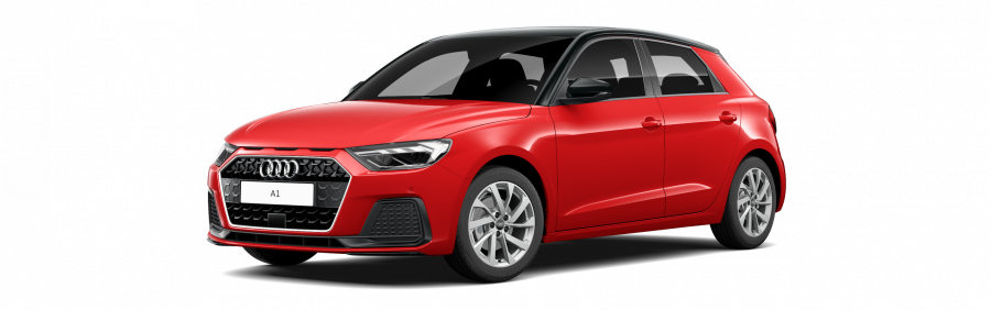 Audi A1, A1 Sportback Advanced 30 TFSI 81 kW, barva červená