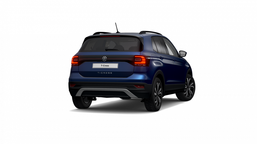 Volkswagen T-Cross, T-Cross Life 1,0 TSI 70 kW 5G, barva modrá