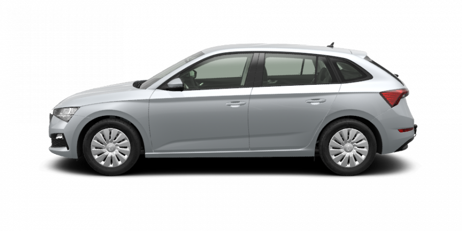 Škoda Scala, 1,5 TSI 110 kW 6-stup. mech., barva stříbrná