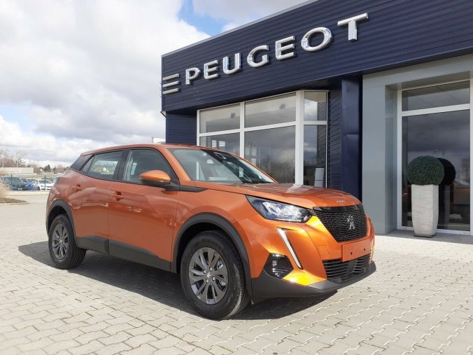 Peugeot 2008, Active Pack 1,2 130k, barva oranžová