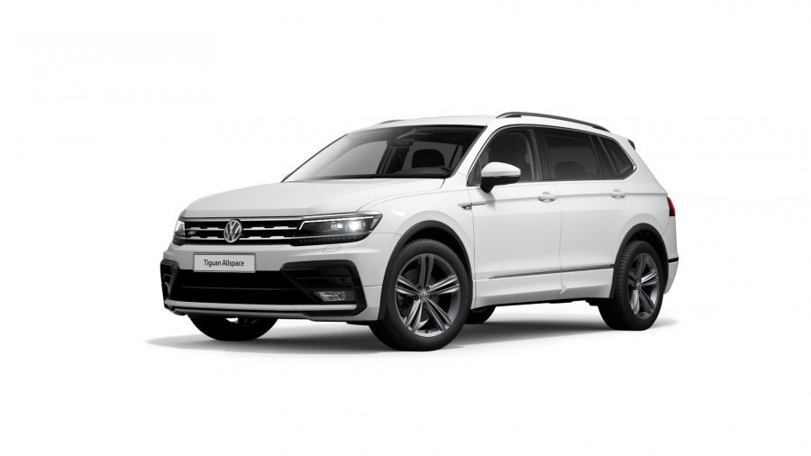 Volkswagen Tiguan Allspace, Allspace Highline 2,0 TDI 4M 7DSG, barva bílá