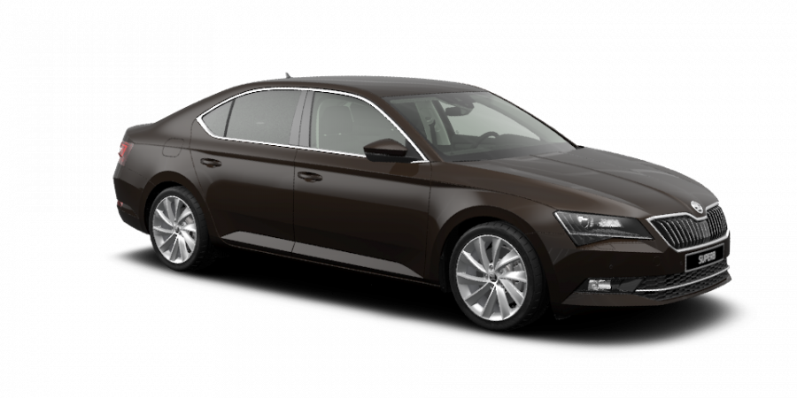 Škoda Superb, 2,0 TDI 110 kW 7-stup. automat., barva hnědá