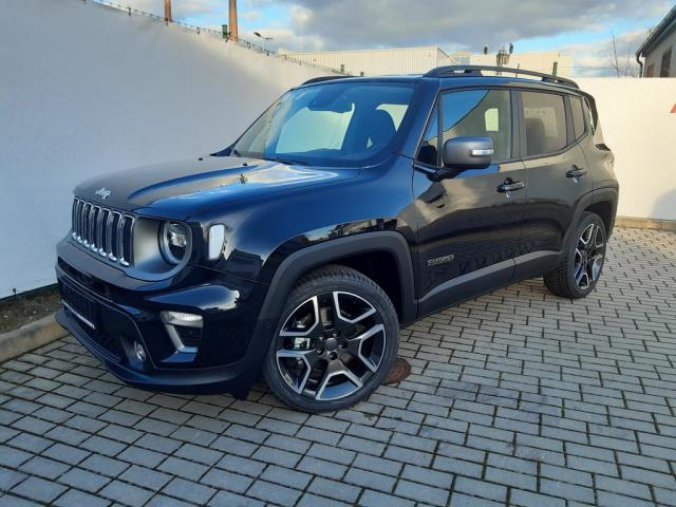 Jeep Renegade, 1.3 150PS Limited AUTOMAT 4x2, barva černá