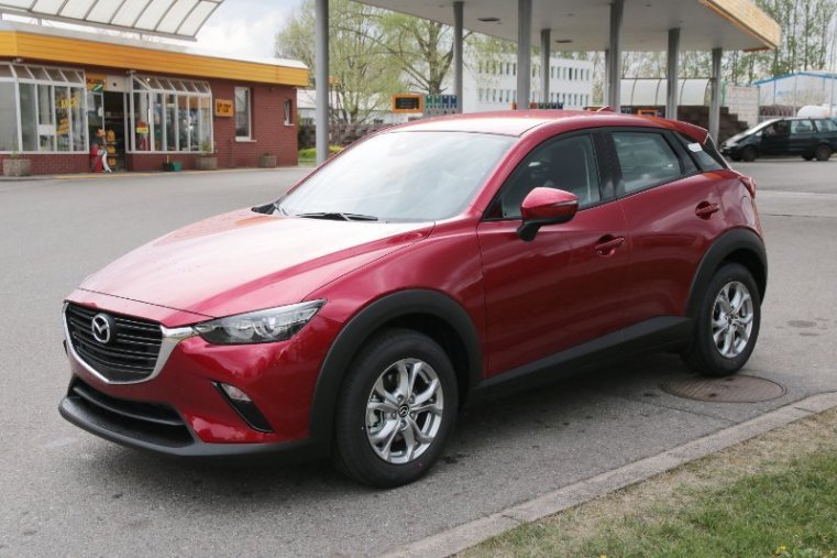 Mazda CX-3, 2,0 Skyactiv-G 121k, barva červená