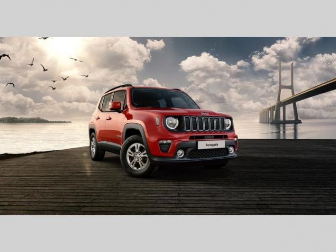 Jeep Renegade, 1,0 120 PS Longitude AKCE, barva červená