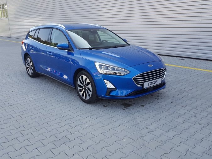 Ford Focus, Trend Edition, Kombi, 1.0 EcoBoost 74 kW/100 k, 6st. manuální, barva modrá