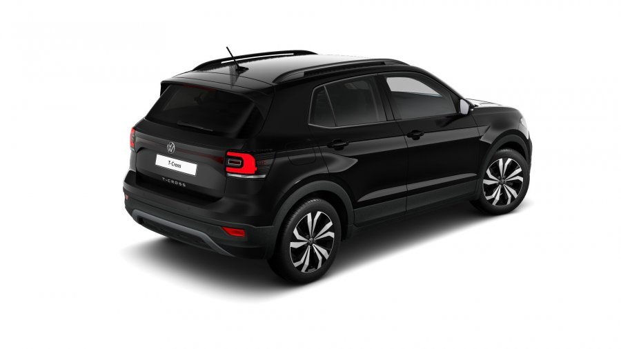 Volkswagen T-Cross, T-Cross Life 1,0 TSI 70 kW 5G, barva černá