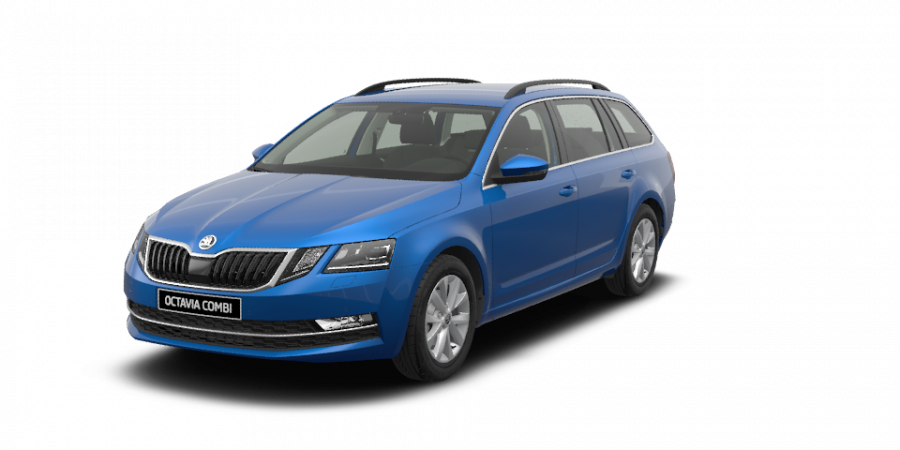 Škoda Octavia, 1,5 TSI 110 kW 7-stup. automat., barva modrá