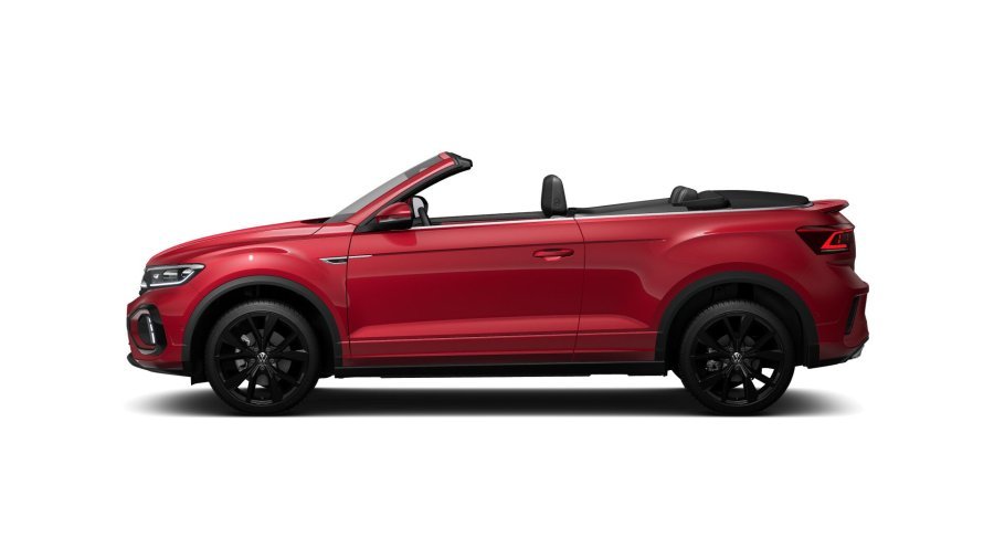 Volkswagen T-Roc, T-Roc Cabriolet R-Line 1,5TSI 110kW 7DSG, barva červená