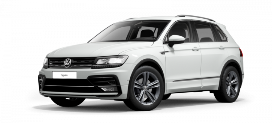 Volkswagen Tiguan, Maraton Edition 2,0 TDI 7DSG, barva bílá