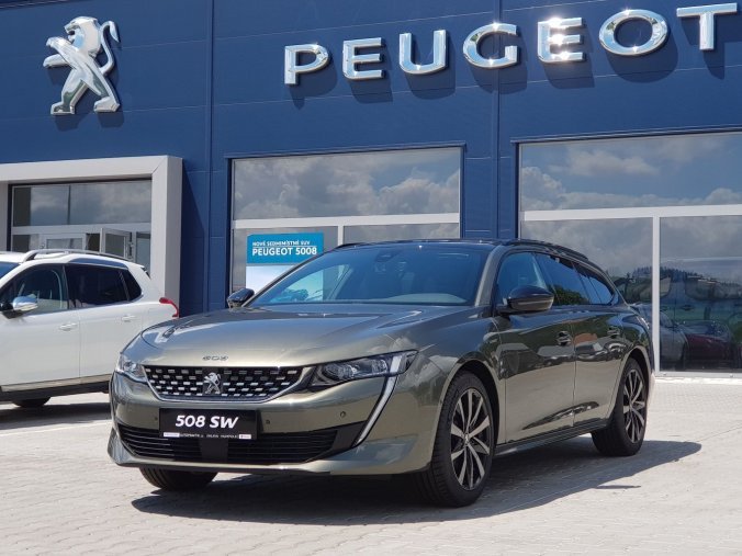 Peugeot 508, SW GT LINE PureTech 180 S&S EAT8, barva šedá