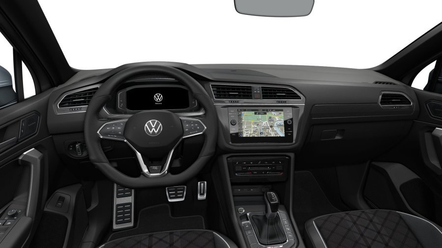 Volkswagen Tiguan Allspace, Allspace R-Line 2,0 TDI 142 kW 4M 7DSG, barva stříbrná