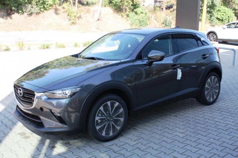 Mazda CX-3, SKYACTIV-G, barva šedá