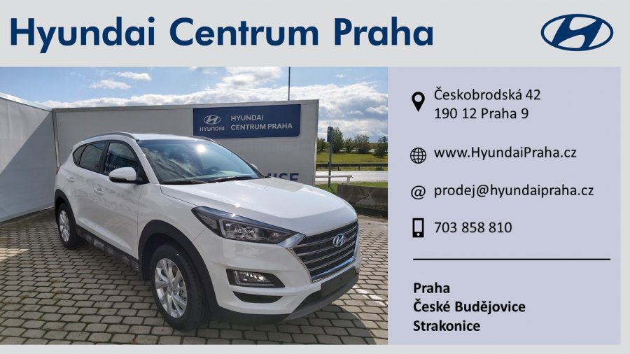 Hyundai Tucson, 1,6 GDi 97 kW (95 NAT) 6 st. man, barva bílá