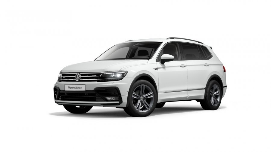 Volkswagen Tiguan Allspace, Allspace Highline 2,0 TDI 7DSG 4M, barva bílá