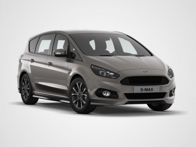 Ford S-MAX, 2.0 EcoBlue, barva stříbrná