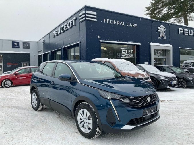 Peugeot 3008, Allure 1,2 PureTech 130 S&amp;, barva modrá