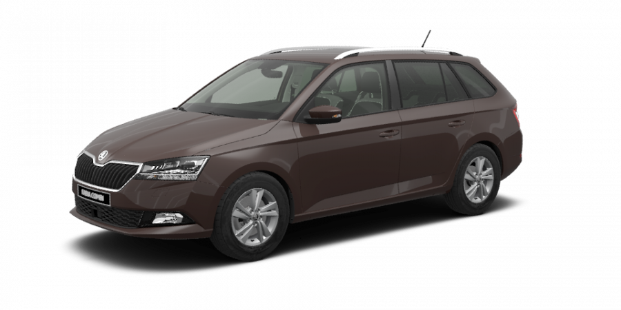 Škoda Fabia, 1,0 TSI 81 kW 6-stup. mech., barva hnědá