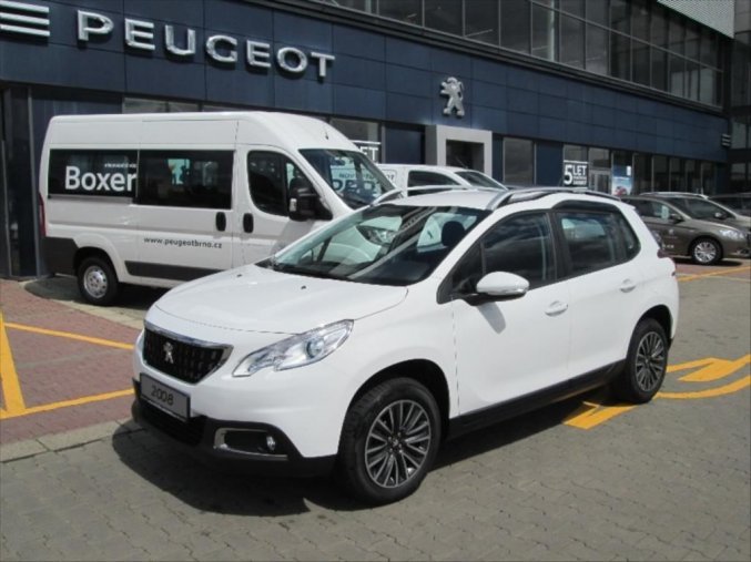 Peugeot 2008, 1.2 110k Active S&S MAN6, barva bílá