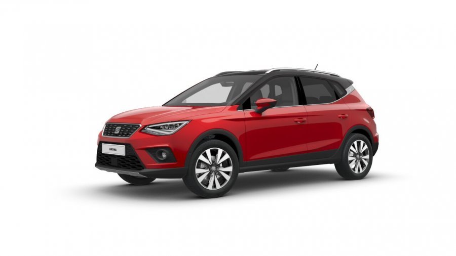 Seat Arona, Arona Xcellence 1.0 TSI 110k, barva červená