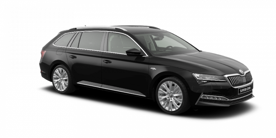 Škoda Superb, 2,0 TDI 110 kW 7-speed automat., barva černá