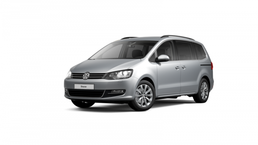 Volkswagen Sharan, 2.0 TDI 6DSG, barva stříbrná