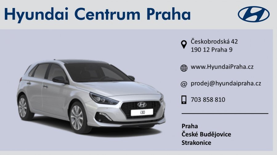 Hyundai i30, 1,0 T-GDI 88 kW (95 NAT) 6 st. man, barva bílá