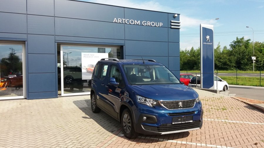 Peugeot Rifter, ALLURE 1.2 PureTECH 130 EAT8, barva modrá