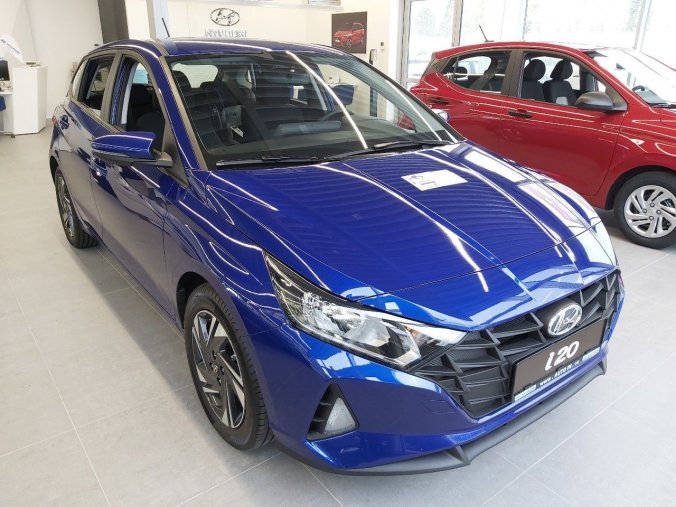 Hyundai i20, hatchback, Nová Comfort 1,2i 62 kW, barva modrá