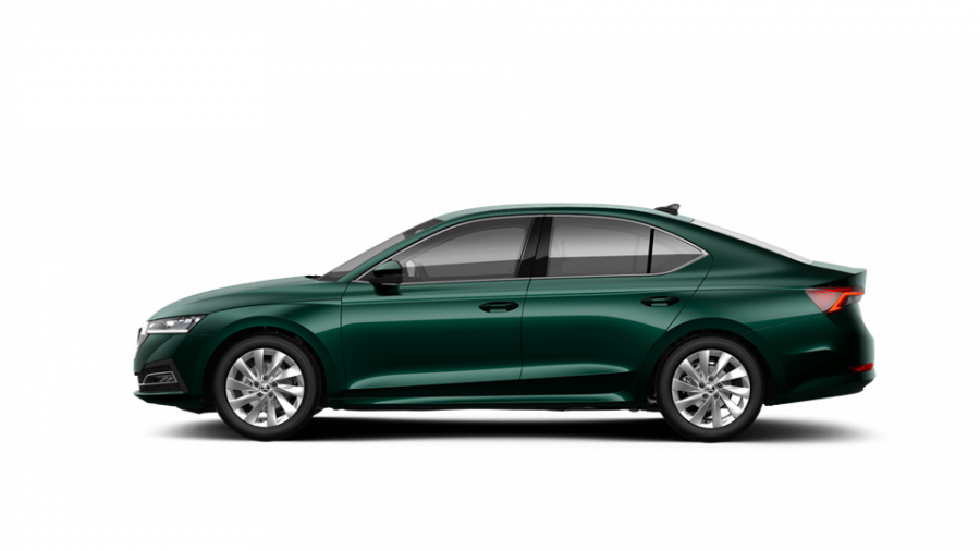 Škoda Octavia, 1,5 TSI 110 kW 6-stup. mech., barva zelená