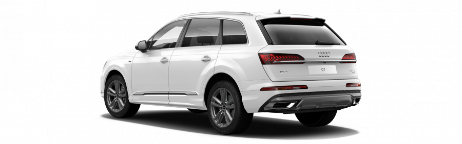 Audi Q7, Q7 S line 50 TDI quattro, barva bílá