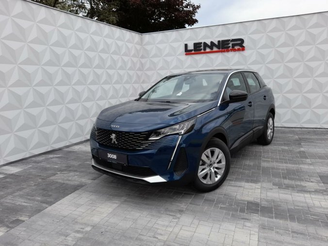 Peugeot 3008, Active Pack PureTech130 MAN6, barva modrá