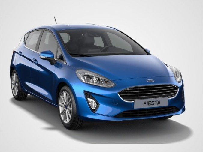 Ford Fiesta, 1,0 EcoBoost, barva modrá