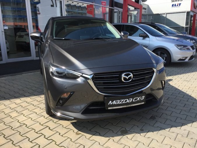 Mazda CX-3, 2,0 Skyactiv-G120, barva šedá