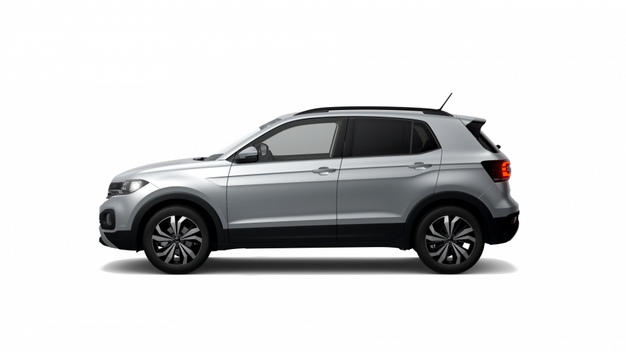 Volkswagen T-Cross, T-Cross Life 1,0 TSI 70 kW 5G, barva stříbrná