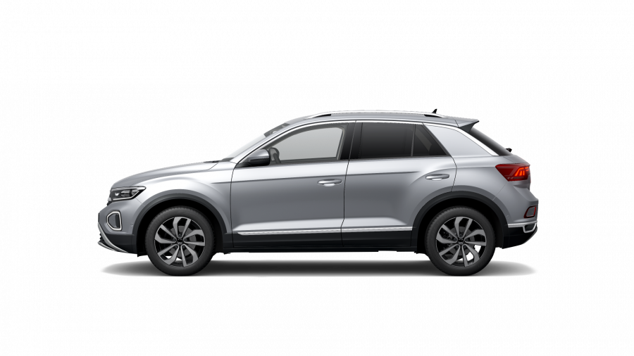 Volkswagen T-Roc, T-Roc Style 1,0 TSI 81 kW 6G, barva stříbrná