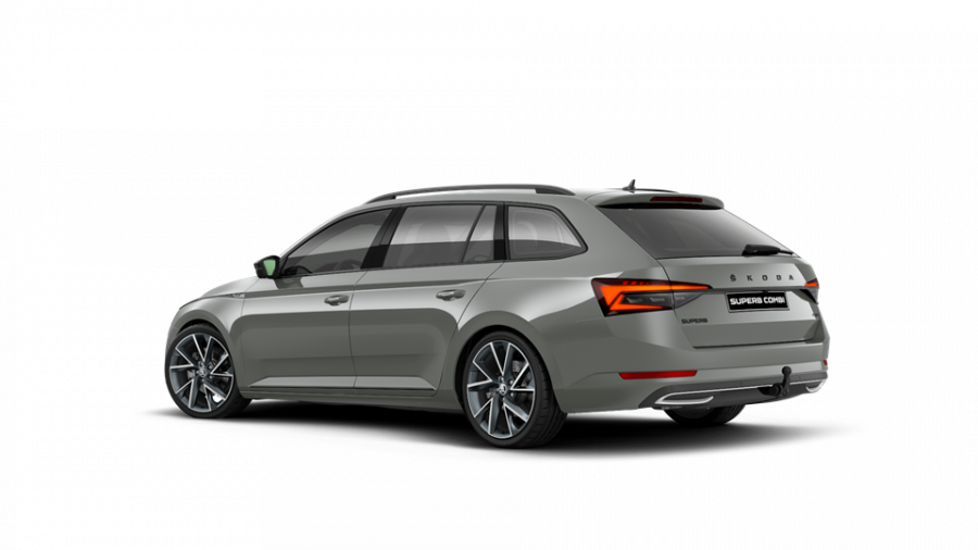 Škoda Superb, 2,0 TDI 147 kW 7-stup. automat. 4x4, barva šedá